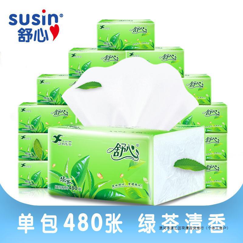[480 pieces of many] Shuxin paper 18 packs/6 packs of paper towels…
