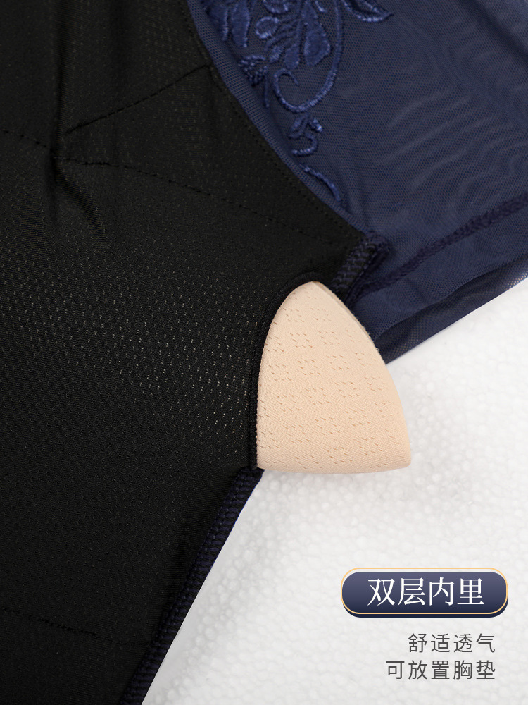 Traje de entrenamiento para adultos Traje de baile de nailon de alto elástico para mujer Nuevo estilo chino Traje de yoga elegante de temperamento clásico con cuello alto