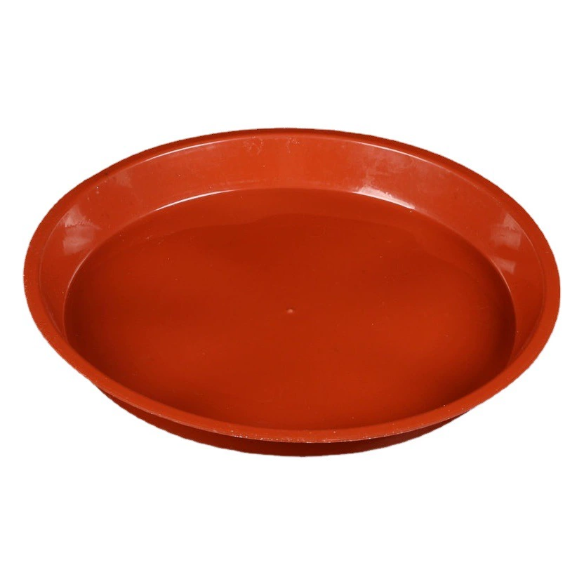 Круглый цветочный горшок с Плоским Краем лоток пластиковая Нижняя опора пластиковый поднос для воды мульти-спецификации Нижняя опора суккулент цветочный горшок опорное шасси