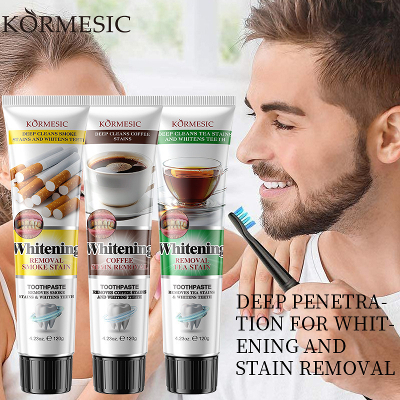 KORMESIC全英文呵护口腔牙齿牙膏toothpaste跨境外贸厂家批发|undefined