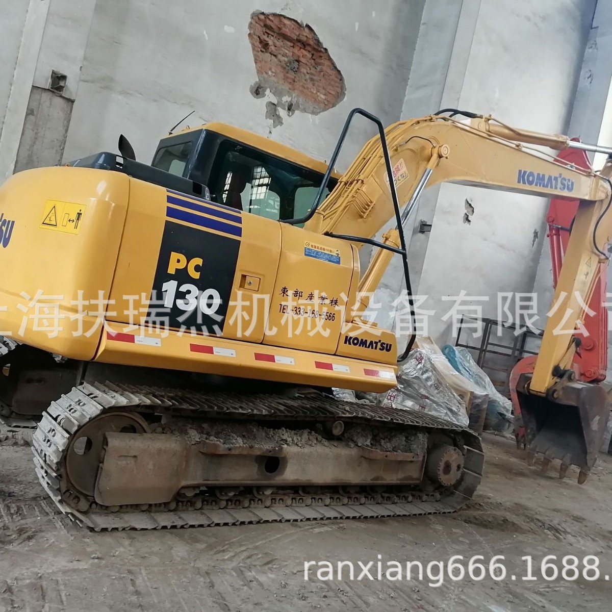 二手挖掘机小松Komatsu PC130-7 小松130中型钩机 挖土机