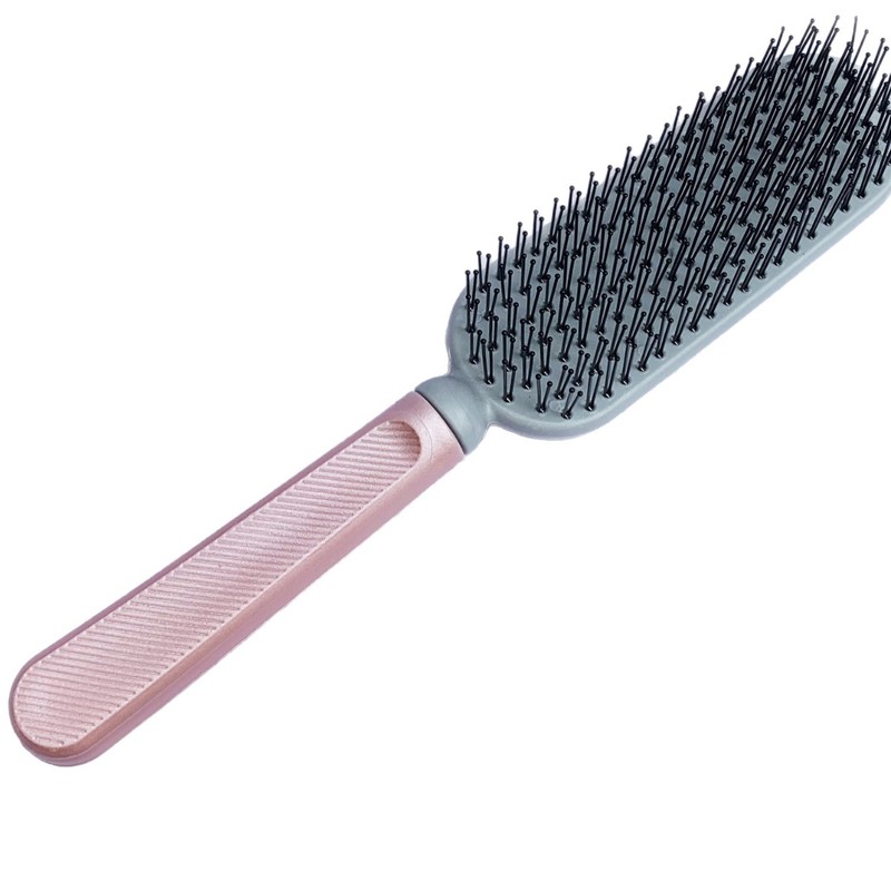 ハイ＆ローニードルヘアスムージングコーム、ウェット＆ドライ両用コーム、頭皮健康マッサージコーム、ヘアスムージング、家庭用静電気防止ふわふわコーム|undefined