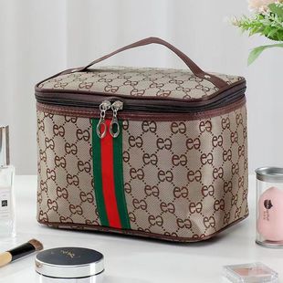 New Internet Celebrity Cosmetic Bag Korean Version Large Capacity Girly Heart Portable Travel Toiletry Storage Bag