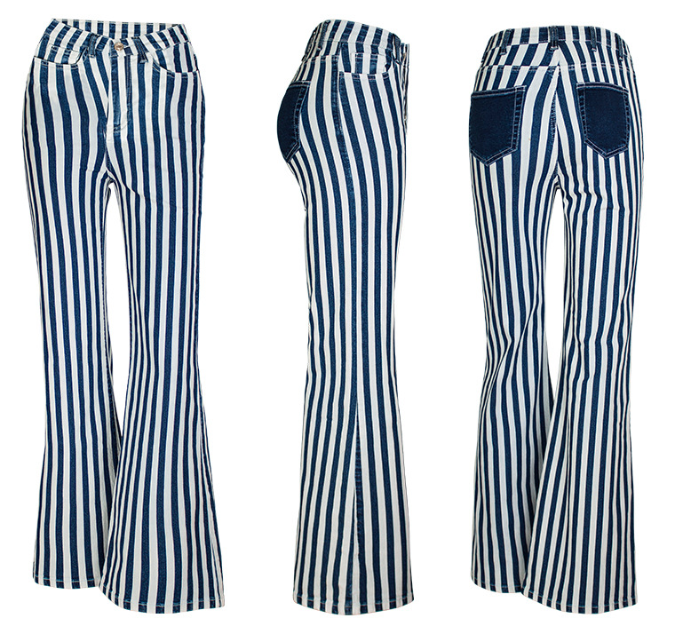 Women's Stripe Washed BOTTOMS display picture 25