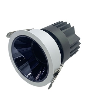 Embedded Small Hill Spotlight Housing Deep Cup Anti-Glare Led Wall Washer Light Household Narrow Edge Full Spectrum Downlight Housing Set
