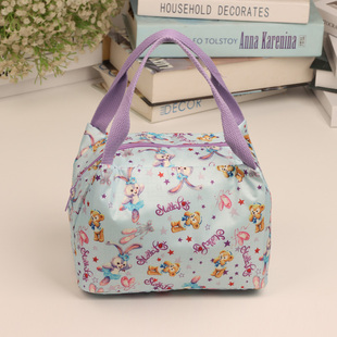 Cute Aluminum Foil Insulated Lunch Box Bag Student Handbag with Meal Bag Waterproof Lunch Bag for Office workers Picnic East Dragon