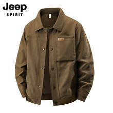 2025秋冬新款男士工装多袋夹克时尚男潮多口袋飞行员夹克