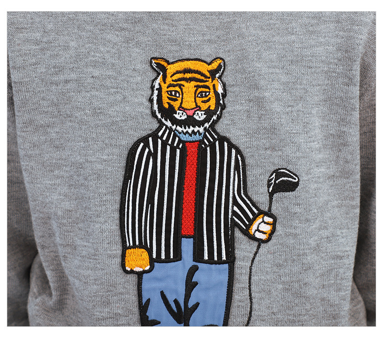 Áo vest len golf cho bé trai PGM mùa thu đông, form thoải mái ấm áp — Yf437-áo len màu xám, Yf436-áo vest len màu xanh nước biển, YF433-Màu đen, YF436-Áo vest len màu đen chi tiết 30