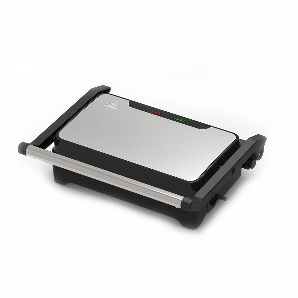 Caja de color neutro máquina de filete tostadora panini máquina de desayuno 180 grados máquina de desayuno plana máquina de sándwich image 5