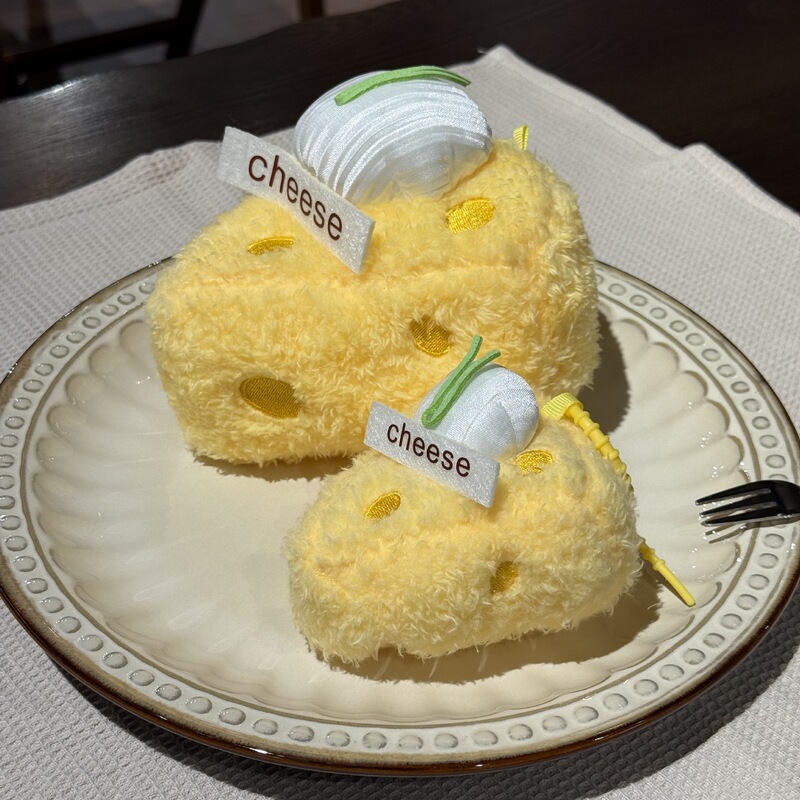 食物公仔蛋糕甜点心毛绒玩具小挂件三明治奶酪包包挂饰钥匙扣玩偶|undefined