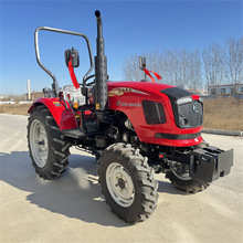 东风DF504四轮拖拉机  动力足油耗低农场大面积种植四驱农用车