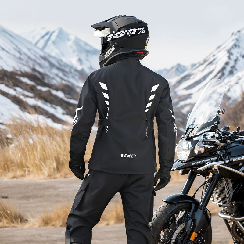 Split raincoat, uniform, jersey, breathable gloves