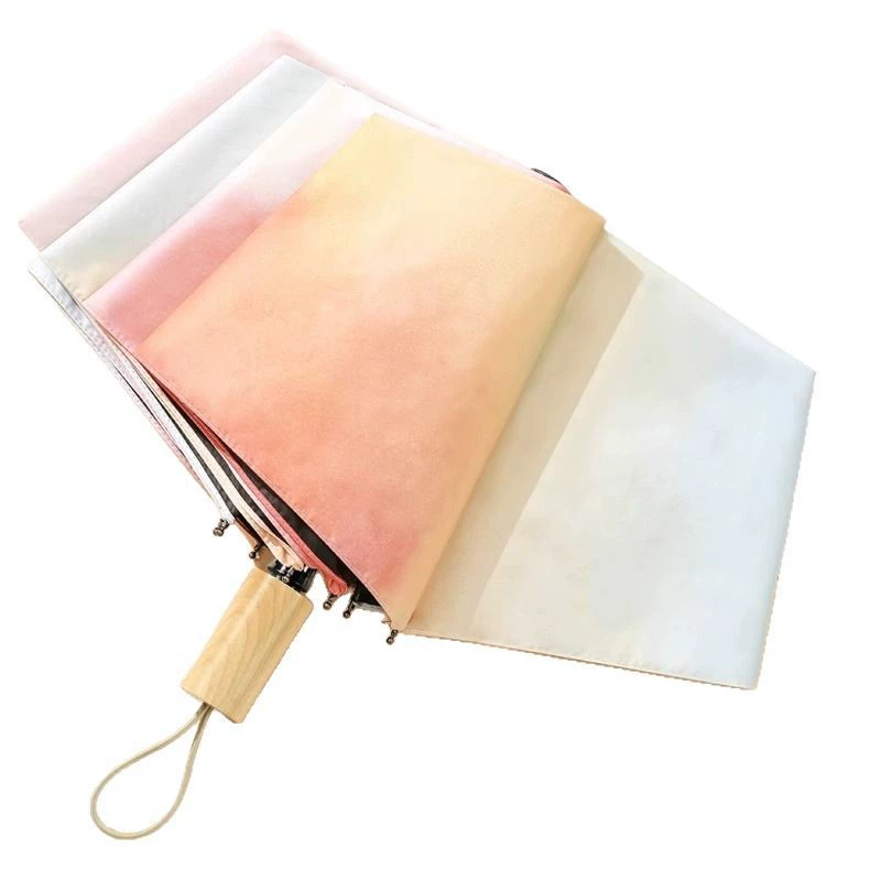 Automatic ultra light umbrella solar-powered, fully automatic, sun protection, UV protection