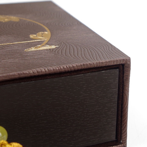Heritage bracelet box, ancient gold tassel jewelry box, jewelry bracelet, toy bracelet, gift box, jewelry packaging box wholesale