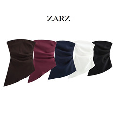 ZARZ自作欧米風新型女装クラシックファッションしわ非対称上着5644996