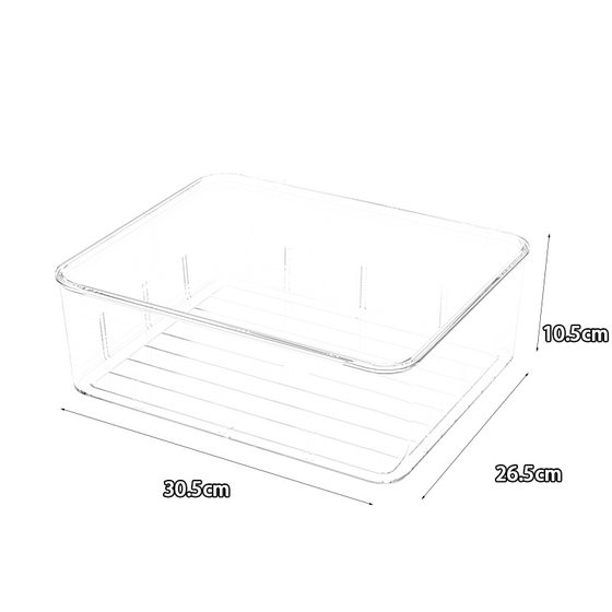 Overflow shopping desktop flip storage box transparent girls' cosmetics book mask snack dustproof storage box