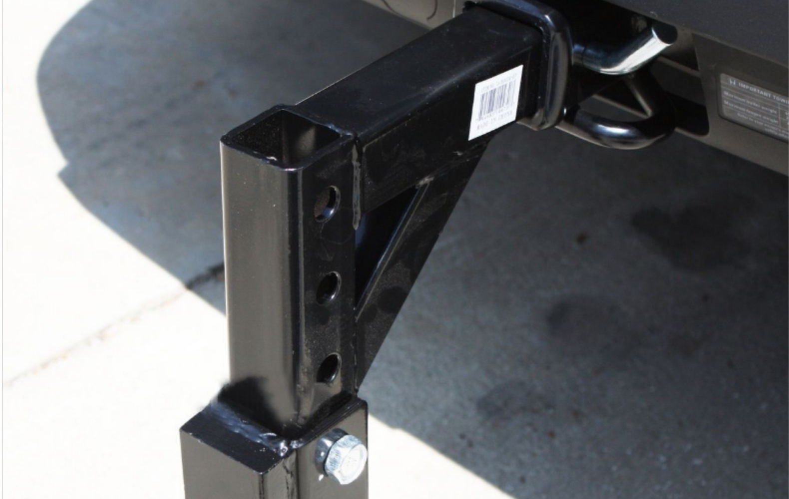 10-inch adjustable trailer arm quick connection car connecting arm traction hook accessories trailer off-road RV modification accessories