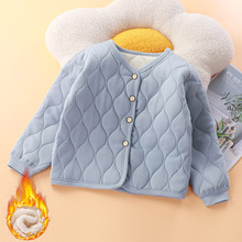 秋冬季儿童外套三层校服神器女童棉衣男童外套棉服加绒保暖衣批发