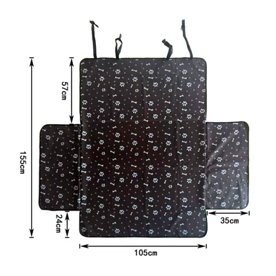 Trunk Dog Mat, Car | Trunk Mat - dog-bone-small-180-165105cm