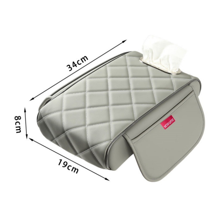 Car storage armrest box pad in stock, universal cup holder storage box, multifunctional four-in-one armrest heightening pad