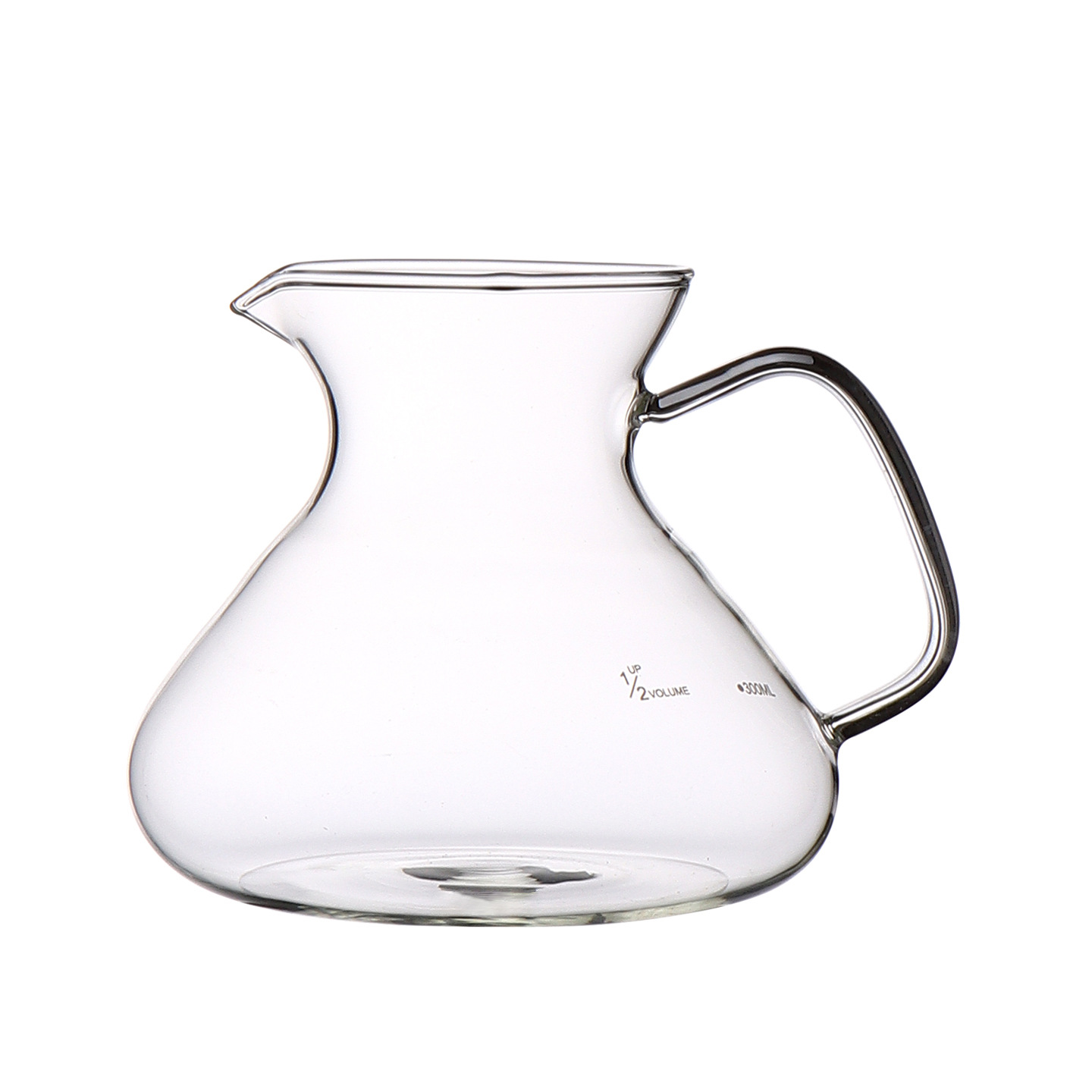 Manual para compartir cafetera de café S cintura creativa cafetera de vidrio para compartir el conjunto de cafetera V60 conjunto de tazas de filtro de café