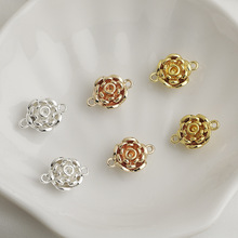 14K����ɫ�p��������F��õ�廨��������β�B�ӿ�diy���Ʒ