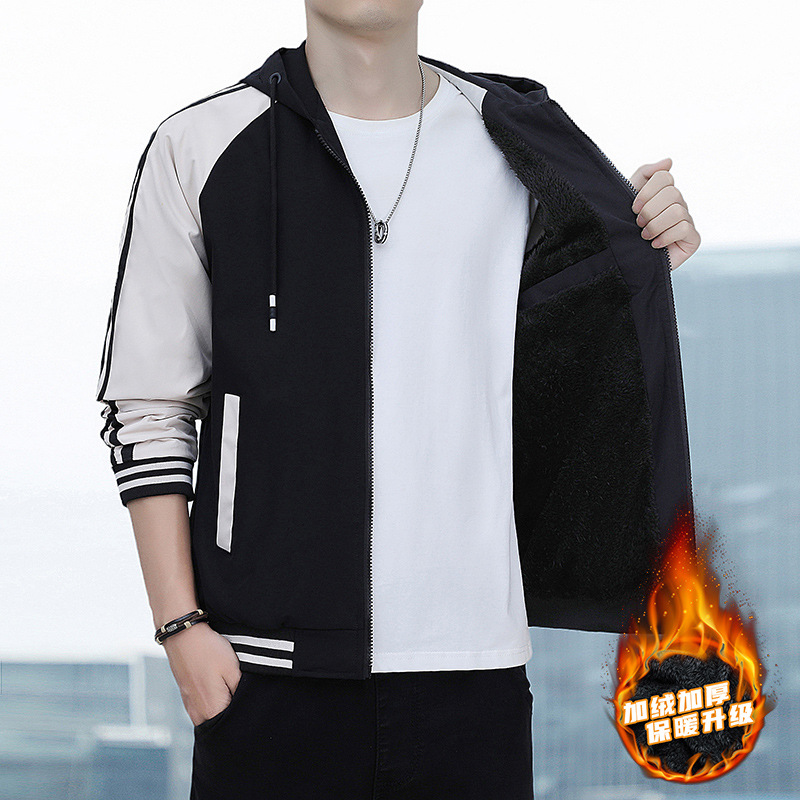 Chaqueta delgada de los hombres ocasionales de los deportes transfronterizos Primavera, Otoño e Invierno