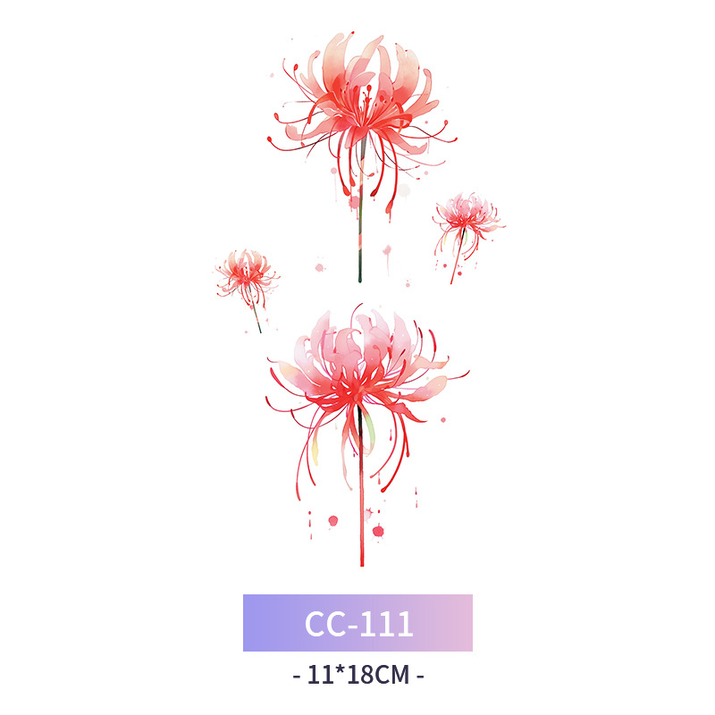 Transfronterizo en stock al por mayor de halloween colorido mariposa tatuaje pegatinas simulación sangrienta cicatriz pegatinas divertidas pegatinas impermeables