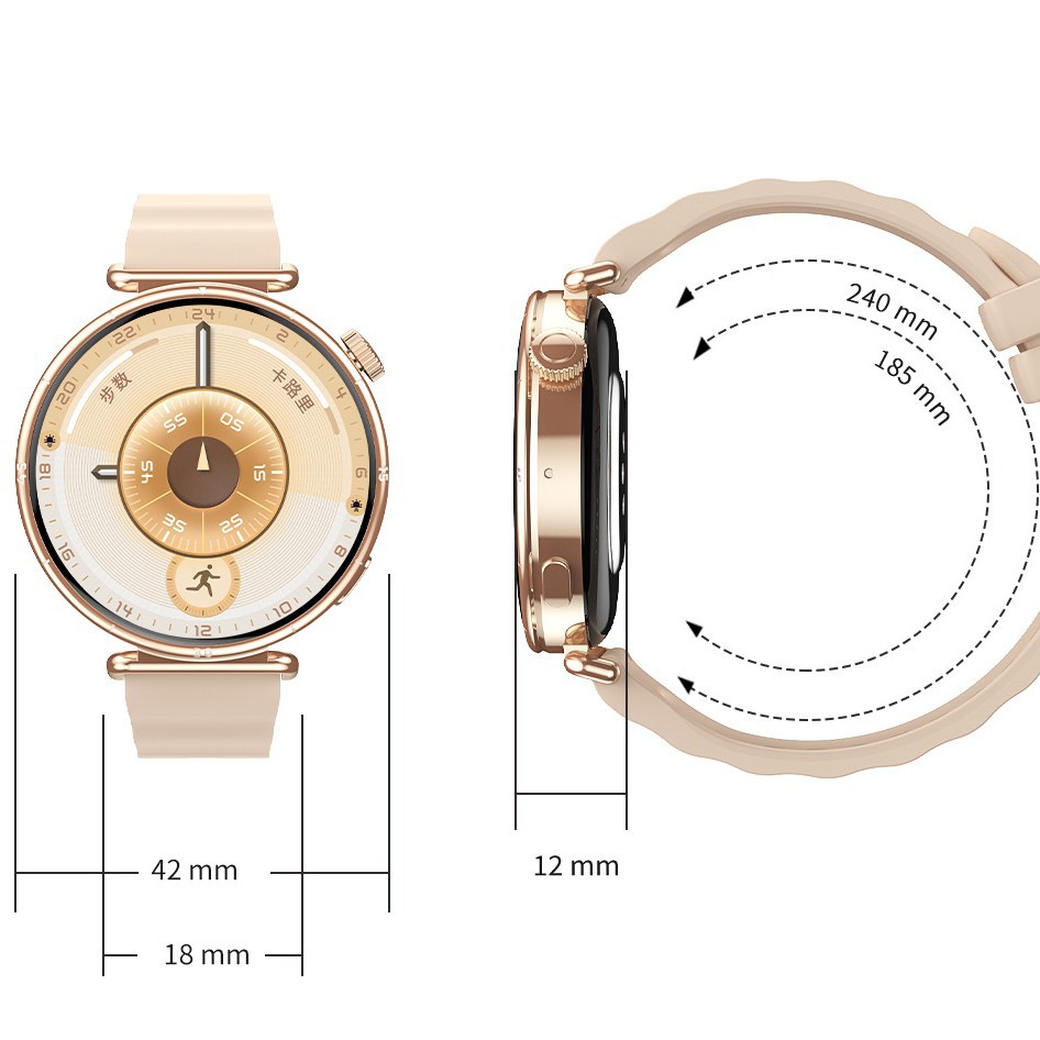 2025 nuevo reloj inteligente GT6 doble pago multifunción monitoreo de frecuencia cardíaca del sueño reloj Bluetooth CY37
