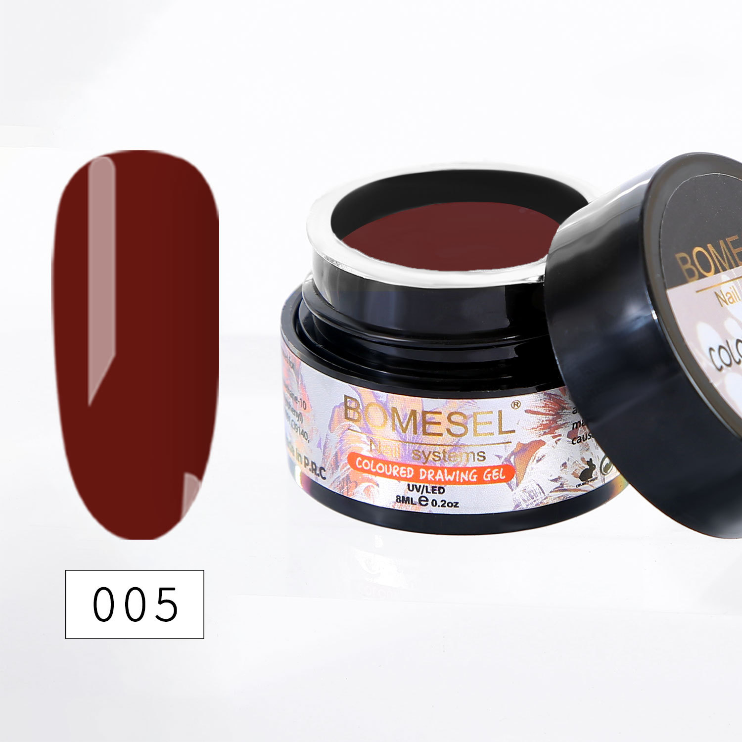 pegamento de pintura funcional de manicuras pequeño frasco de pegamento de pintura de manicuras especial sin lavado pegamento de tallado moldeable fuente de pegamento de color de flor tallable