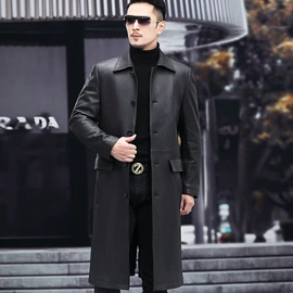 男式真皮皮衣;男式皮草;皮草