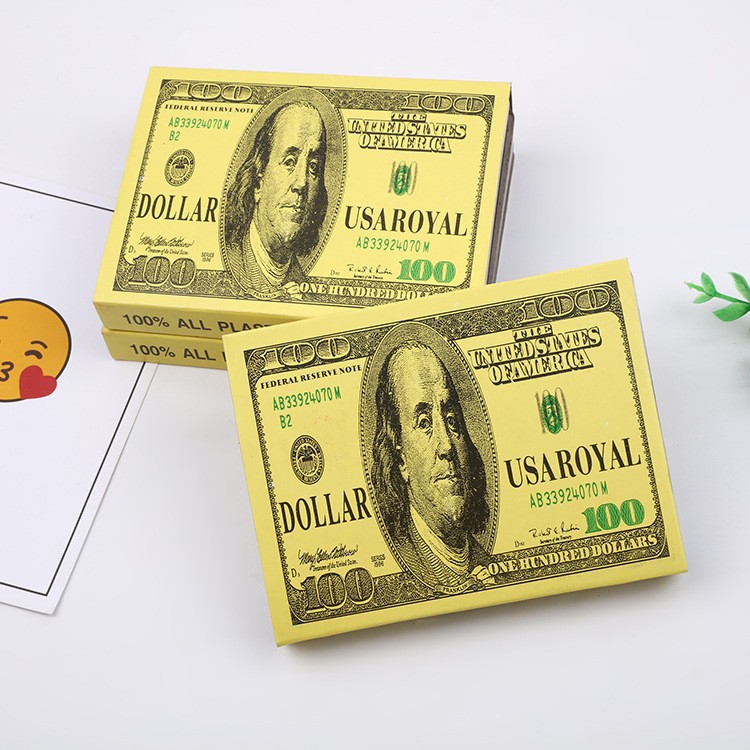 Fábrica directa suministro spot tarjetas de juego de plástico impermeable 19 dólares estadounidenses de Oriente Medio doble pago impresión de tarjetas de juego de PVC