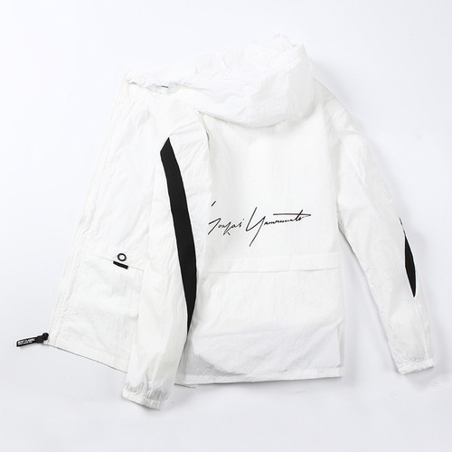 Men's Summer Sunscreen Coat Skin Coat Spring and Summer Sunscreen Coat Men's Sunscreen Clothing Drop Shipping 