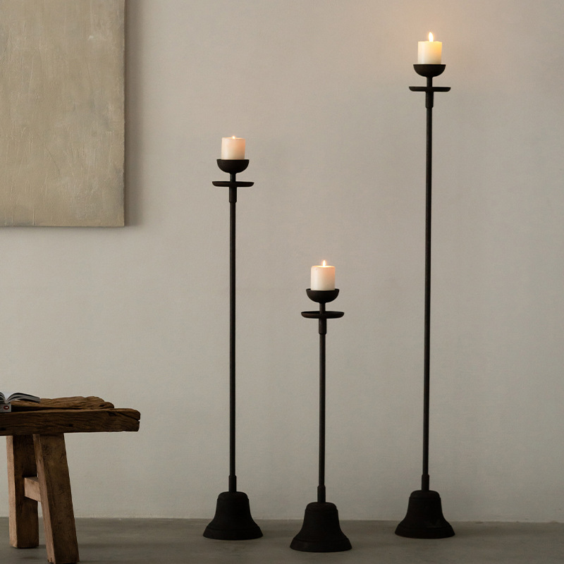 Ancient and Ancient Vintage Floor Lamp Table Niche High-Level Candlestick Ornaments Living Room Niche Atmosphere Home Decoration Ancient and Ancient Vintage Floor Lamp Table Niche High-Level Candlestick Ornaments Living Room Niche Atmosphere Home Decoration