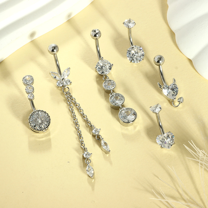 Pointed titanium steel lip stud product view