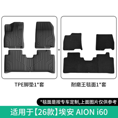 Suitable for 26 models of Universal Foot Pad - 26-types-of-aion-i60-double-layer-wear-resistant-floor-mats
