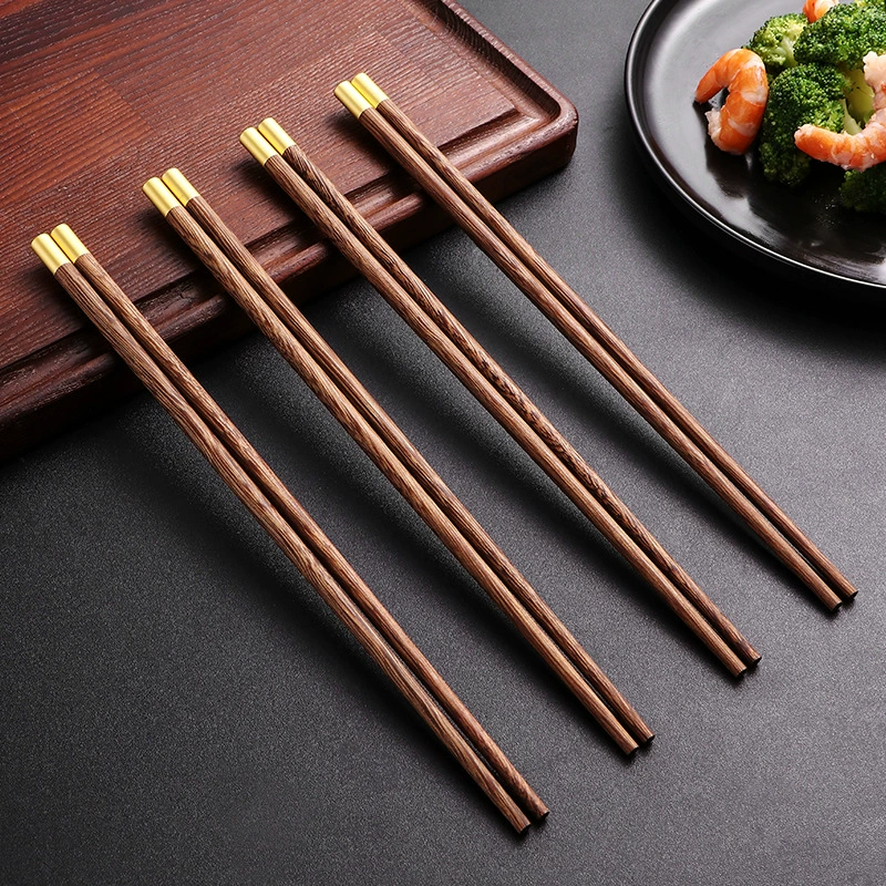 Органические палочки для еды, нескользящая подарочная коробка, столовые приборы, набор, китайский стиль, простой и элегантный дизайн