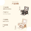 Double-layer capacious polyurethane storage system, jewelry, treasure chest, new collection