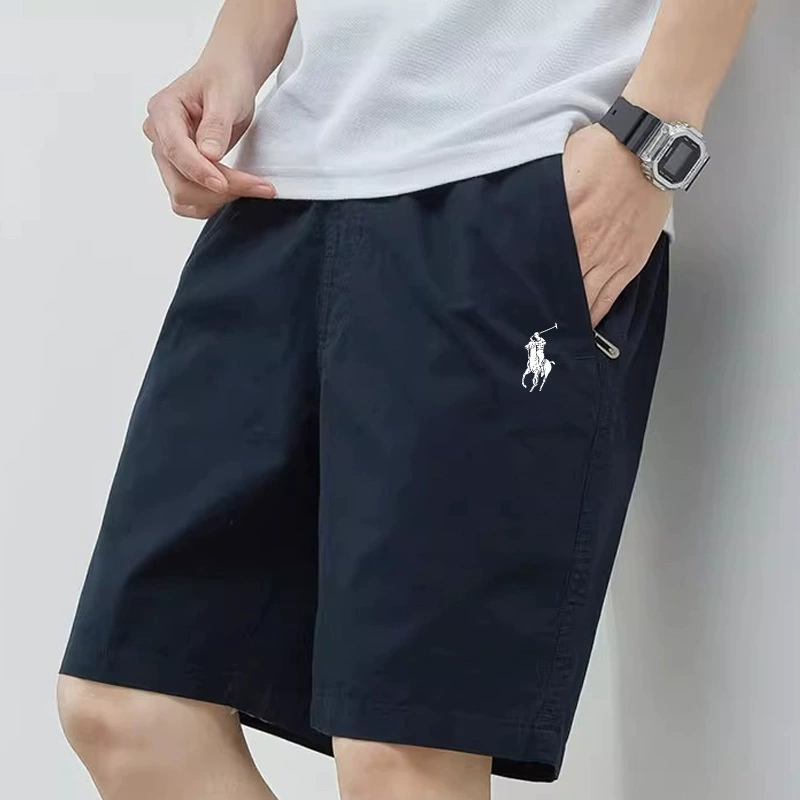 Ralph lauren, шорты для отдыха, хлопковый понни, мужские элитные брюки