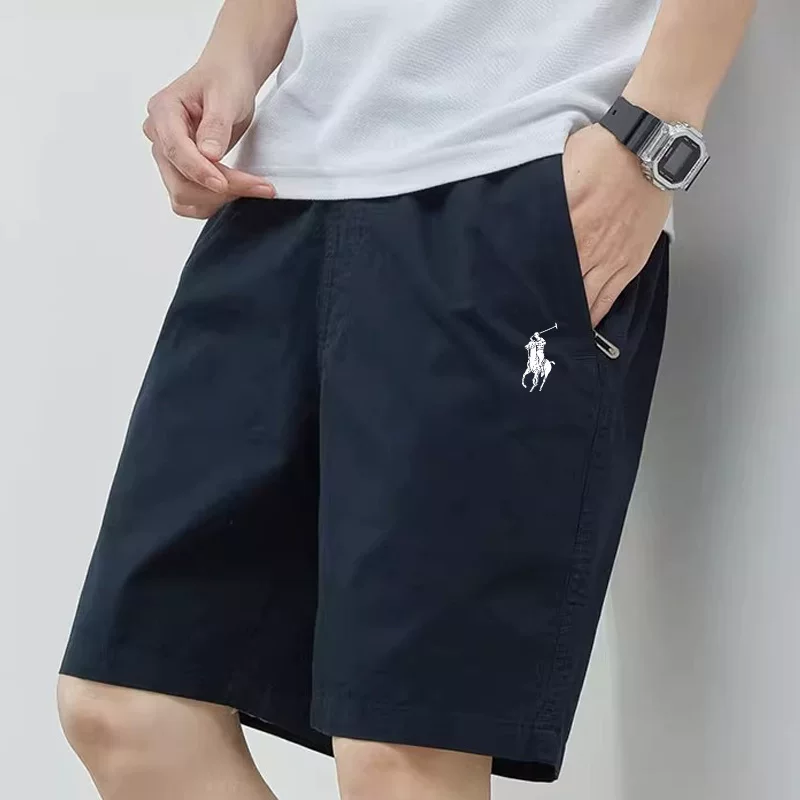 Ralph lauren, шорты для отдыха, хлопковый понни, мужские элитные брюки