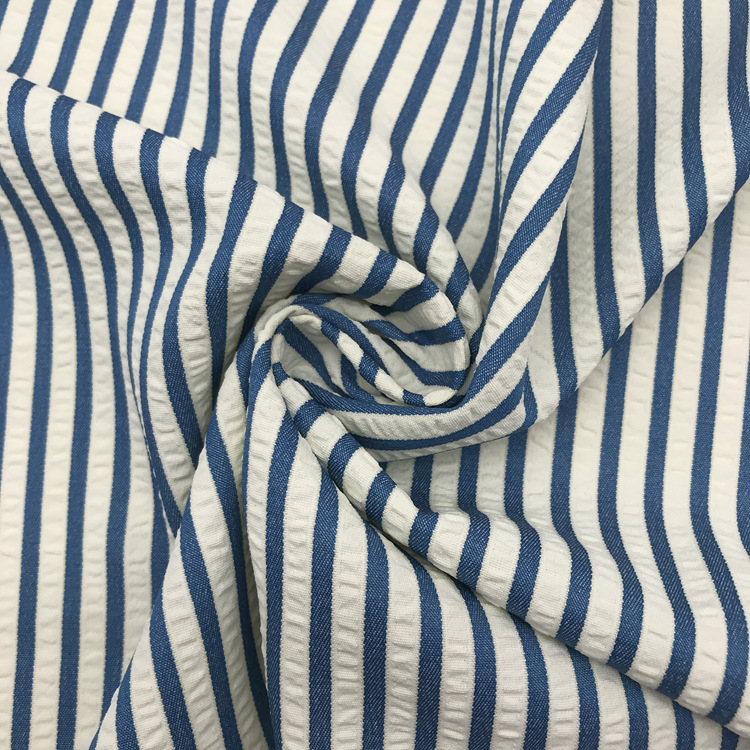 피콕 블루 스트립-16