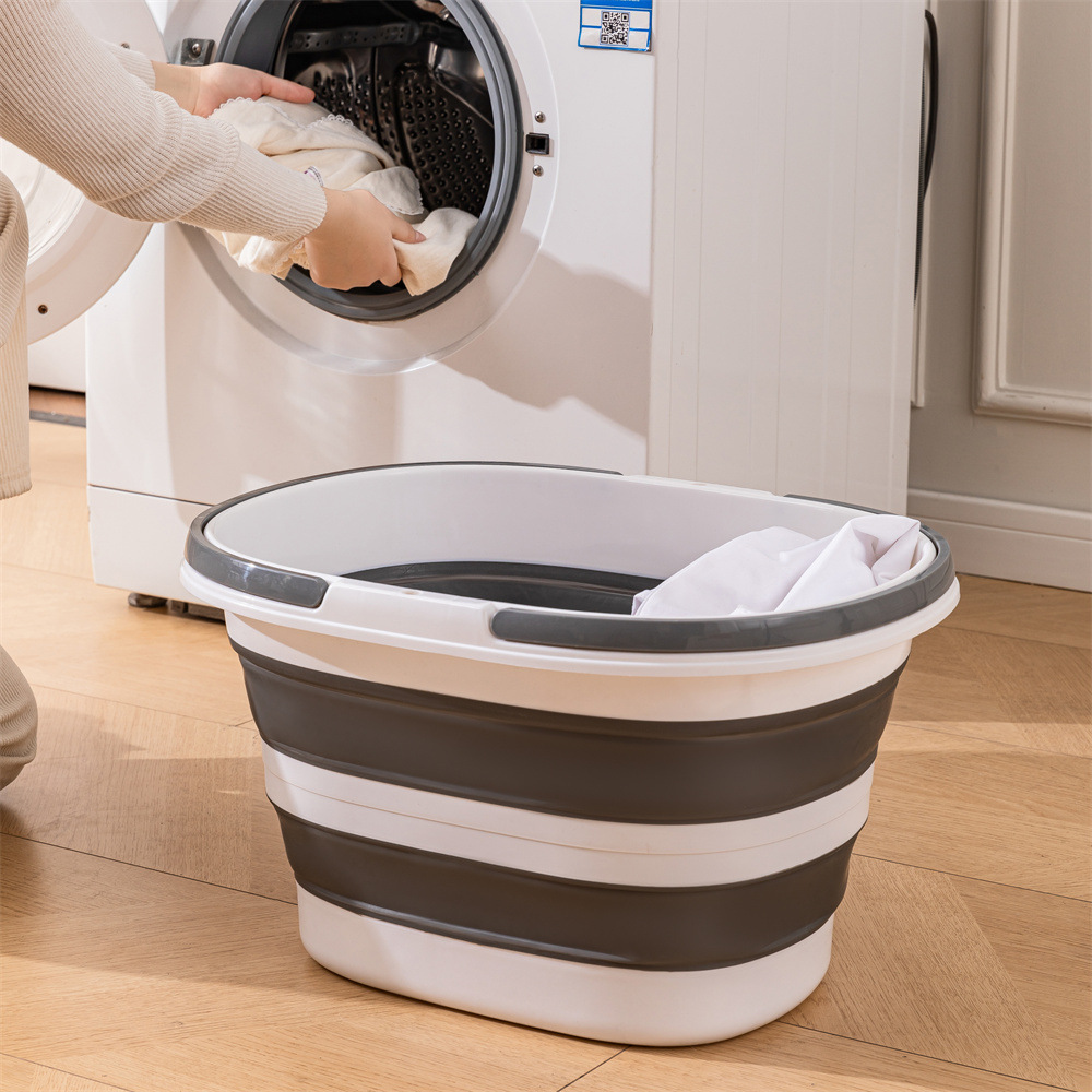 Special Bath Tub for Cats, Anti-Escape Pet Bathing Bucket, Foldable Soaking Tub for Cats, Thickened Blue Laundry Tub