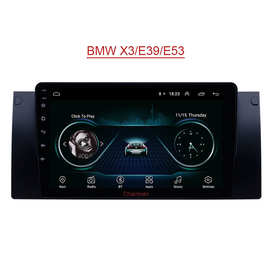 适用于BMW宝马E39/X5/E53汽车智能大屏蓝牙影音wifi车载安卓导航