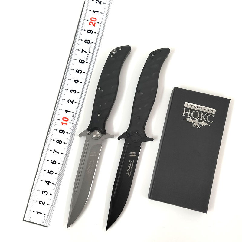 跨境热销俄罗斯HOKC户外折叠刀便携战术刀野外求生折刀高硬度锋利