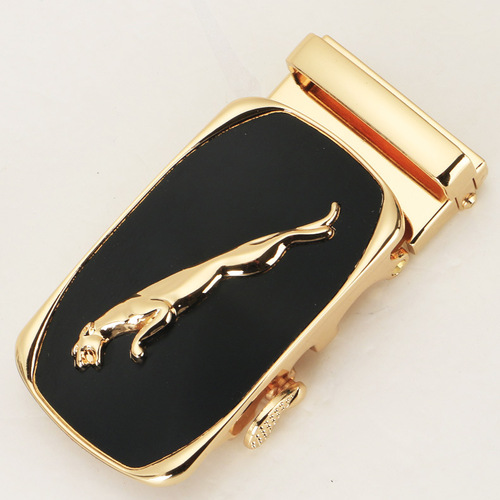 Guanpin 3.5CM men's belt buckle head automatic buckle buckle accessories head alloy pantsless belt clip