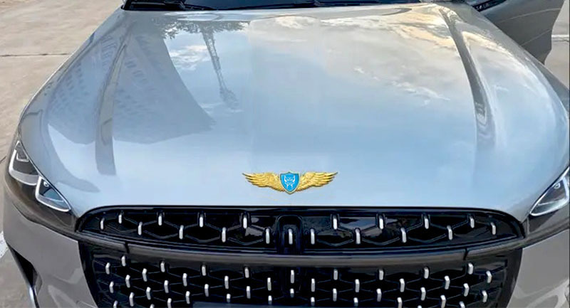 Suitable for Isuzu Car Logo Metal Sticker Customized Audi Car Logo Sticker