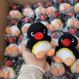 Children's plush cute pendant, backpack, pack, pinguin