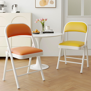 Home Living Room Dining Chair Dormitory Foldable Dining Chair Light Luxury Makeup Dressing Table Bedroom Single Chair