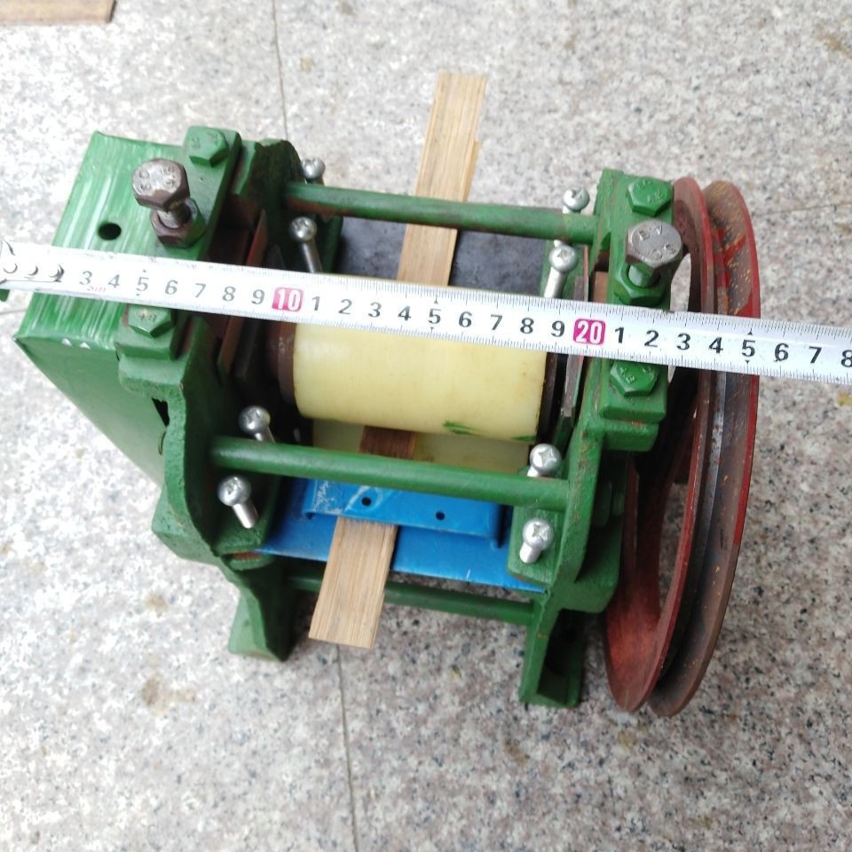 胶轮竹篾机薄篾机竹篾对开破篾分层机编织用竹片分离机分层机器