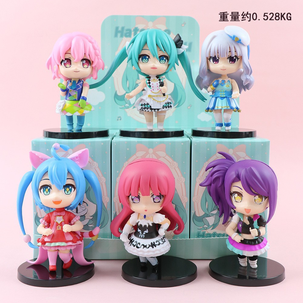 Serie de belleza de la serie Q 3 generación 4 generación 6 muñecas de la caja del automóvil de la serie de belleza de la serie Q mano al por mayor